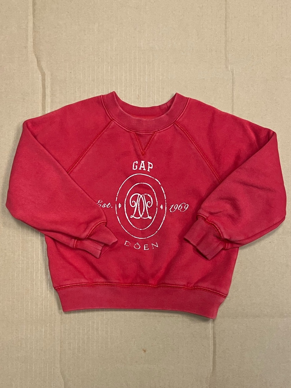 GAP X DÔEN Kids Graphic Crewneck Sweatshirt SZ 4